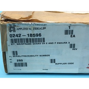 Kit AMAT 0242-18596, Mainframe DEGAS CH E et F - Équipements et pièces semi-conductrices d'occasion fiables à l'échelle mondiale - Product Image 5