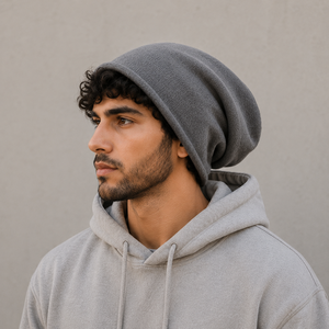Gorro de Punto de Lana de Moda Coreana para Otoño e Invierno, Versátil y Moderno, para Hombre y Mujer, para Clima Frío - Product Image 1