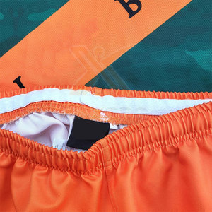 Personnalisez votre propre design, uniforme de rugby respirant de haute qualité, manches courtes, service OEM - Product Image 6
