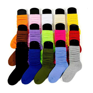 Wholesale <b>Women's</b> Knit Slouch <b>Socks</b> Breathable Eco-Friendly Daily Use Slouch <b>Socks</b> Comfortable Casual Wear Custom Logo - Product Image 4