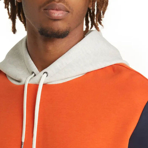 Hoodies amples respirants unis avec logo personnalisé, grandes tailles pour hommes, couleur unie, hoodies surdimensionnés personnalisables - Product Image 5