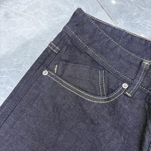 Jeans pour hommes de style streetwear, design personnalisé, respirants, coupe droite, jeans délavés, denim de haute qualité, pantalons en jean - Product Image 5