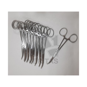 ISO & CE Certified A-1 VERITAS Dandy Side-Curve Arteryy Stainless Steel Forceps 14cm High Quality Instrument | needle holder - Product Image 4