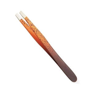Pinzas de Cejas Profesionales de Acero Inoxidable Chapadas en Oro de Lujo, Ligeras, Personalizadas, con Punta Puntiaguda, Duraderas y Elegantes - Product Image 5