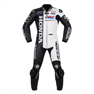 ชุดแข่งรถสำหรับผู้ชาย Zonda Professional Track Racing Suit/Traje ตัดเย็บตามสั่ง ทำจากหนังวัว/หนังจิงโจ้ พร้อมการป้องกันระดับ 2 - Product Image 1