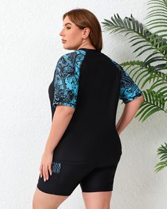 Active Wear <b>Women</b> Rash Guard UV Protection <b>Swim</b> <b>Shirt</b> Breathable Stretch Fabric Comfortable Surf Beach Outdoor - Product Image 6