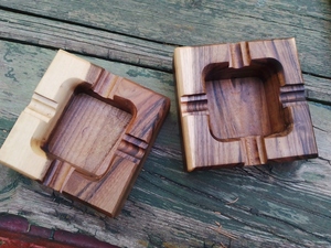 Handmade Aluminum Smokeless Ashtray Rustic American Style Home Decor 4x4x2 Inches Premium Handcrafted Smoking Accessory - Product Image 5