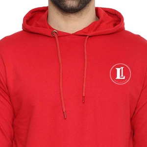 ผู้ผลิต OEM รับผลิตเสื้อฮู้ดดี้โอเวอร์ไซส์สำหรับผู้ชาย ผ้าโพลีเอสเตอร์/คอตตอนเนื้อหนา คุณภาพสูง สำหรับฤดูหนาว - Product Image 5