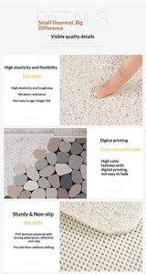 แผ่นรองอาบน้ำกันลื่นแบบตัดได้ ทำจากใยบวบ กันน้ำ สำหรับใช้ในห้องอาบน้ำ - Product Image 6