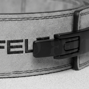 Heavy Duty 10MM Lever Weightlifting <b>Belt</b> Gray Suede Leather Powerlifting Training Back Support Comfortable Fit OEM ODM <b>Belt</b> - Product Image 3