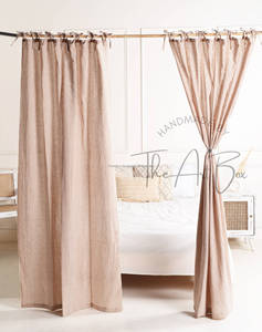 ม่านหน้าต่างโปร่งแฟนซีของตกแต่งบ้านม่านกันแสงสำหรับประตูหลักของโรงแรมผ้าม่านยาวสำหรับตกแต่งห้องนอนของตกแต่งหรูหรา - Product Image 3