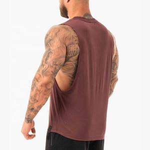 2025 nuevo diseño de camiseta sin mangas de gimnasio para hombre 100% algodón chalecos de secado rápido ropa deportiva Chaleco de entrenamiento de punto de talla grande ropa de Fitness - Product Image 3