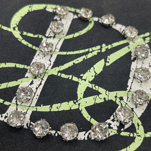 T-shirts pour hommes coupe oversize et carrée, col montant, en sergé épais, avec impression numérique personnalisée, ODM, couleur unie Gemstone, très demandés - Product Image 4