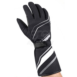 Gants de karting d'hiver haut de gamme imperméables, légers, extensibles, respirants, en polyester et coton, avec paume antidérapante pour l'extérieur - Product Image 2