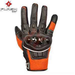 Guantes de Motocicleta de Primera Calidad, Personalizados, de Cuero, con Pantalla Táctil, de Secado Rápido, que Absorben la Humedad, Recubiertos de Poliuretano - Product Image 6
