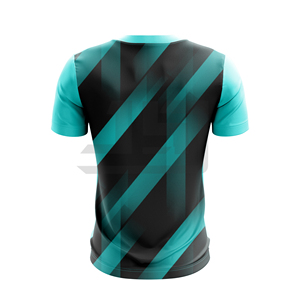 T-shirts JAMEZ SPORTS unisexes pour hommes et femmes, style vintage tendance, col rond, manches courtes, coupe classique, en spandex/polyester - Logo sur le devant - Product Image 3