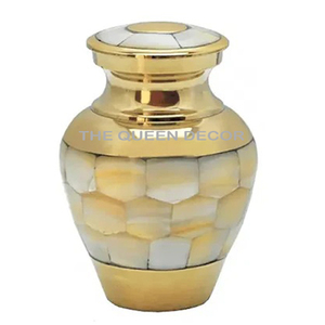 Superior Quality Brass Cremation Urns Timeless Designs for Elegance and Strength Durable Metal Ashes Storage - Product Image 3