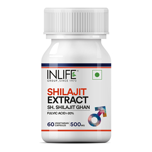 Capsules d'extrait de Shilajit 500mg, extrait de résine himalayenne Shodhit, 60 capsules végétariennes, soutien énergétique et d'endurance - Product Image 1