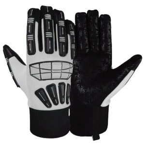 Guantes Mecánicos de Cuero Duradero, Guantes de Seguridad para Profesionales, Jardineros, Limpia-superficies, Guantes Resistentes a Impactos - Product Image 4