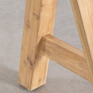 Table à manger ronde en bois de manguier Vandana Hexa Sierra - Product Image 5