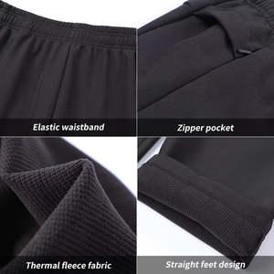 Pantalon décontracté mi-long pour homme - Léger, taille mi-haute, brodé, uni, coupe ample, jambe droite, idéal pour l'été - Product Image 6