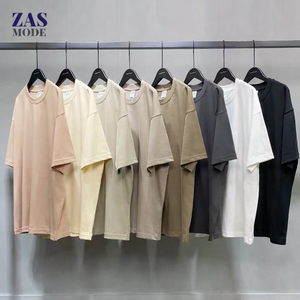 T-shirt Homme Grande Taille 230 g/m² en Coton Épais 100% Personnalisé à Épaules Tombantes Coupe Oversize – Fabricant - Product Image 1