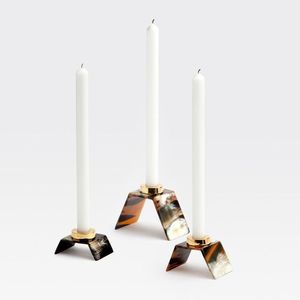 Candelabro de Cuerno Hecho a Mano con Diseño de Animales, Pieza Decorativa Antigua para Navidad - Product Image 6