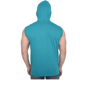 Chaleco Deportivo de Alta Calidad para Hombre, 100% Algodón, Invierno, Sin Mangas, con Capucha, Transpirable, Corte Ajustado, para Gimnasio - Product Image 3