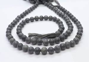 ลูกปัดมูนสโตนสีเทาธรรมชาติ AAA รูปทรงกลมเรียบ ขนาด 7.5-8.5 มม. ลูกปัดพลอยมูนสโตน รูปทรงกลม สำหรับทำเครื่องประดับ - Product Image 4