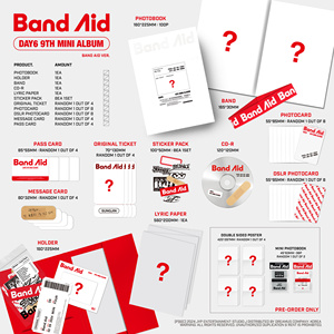 อัลบั้มเกาหลีแท้ 100% [อัลบั้มเกาหลีของแท้ 100%] DAY6 - DAY6 - มินิอัลบั้มชุดที่ 9 [Band Aid] (สุ่ม) อัลบั้ม K-POP - Product Image 4