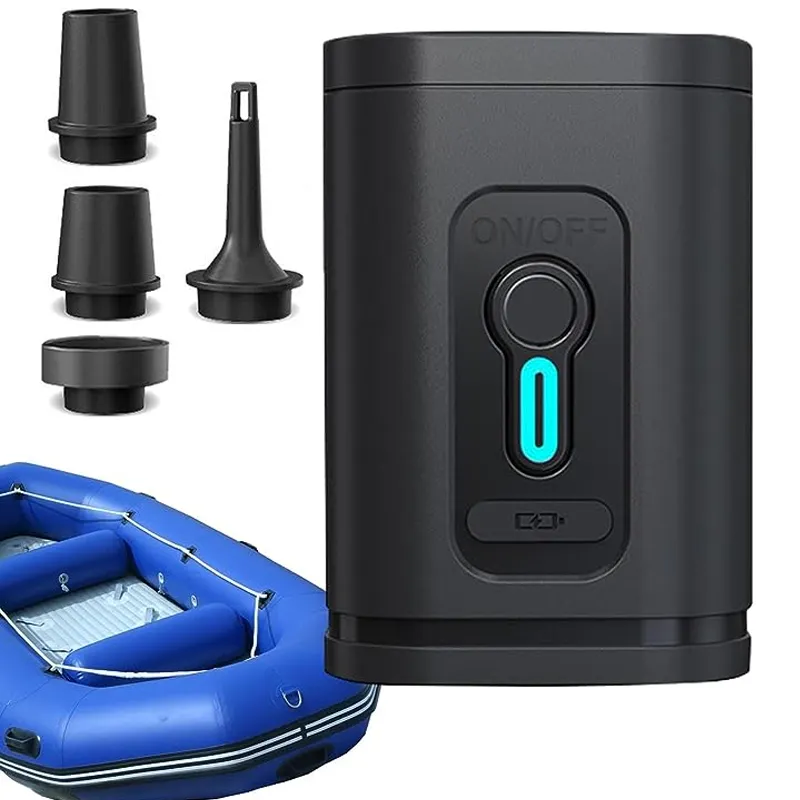 Gonfleur d'air multifonction Mini Usb rechargeable Pompe à oxygène électrique Gonflables Matelas à air Lit Bateau Anneau de natation Piscine