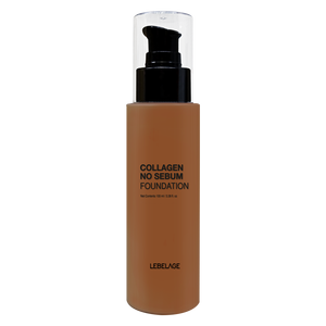 Fond de Teint Liquide Matifiant au Collagène Sans Sébum, Teinte Beige Sable, Éclaircissant et Hydratant, Base de Maquillage, Protection Solaire à Base de Plantes, Pour Femmes, Tous Types de Peau - Product Image 1