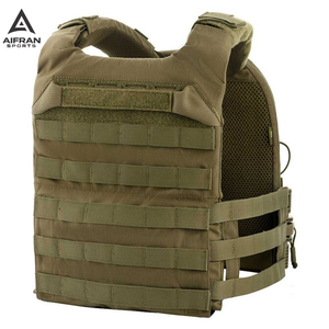 Aiffran Durable Outdoor Vest <b>Chest</b> Rig Multi Pocket <b>Storage</b> Adjustable Lightweight Gear - Product Image 2