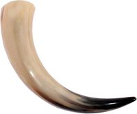Mug à boire viking artisanal en corne de buffle |   Chope à bière authentique de forme naturelle, cadeau unique pour les garçons d'honneur et les mariages