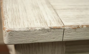 Table à manger extensible 6 places en chêne blanc, style ferme moderne, faite à la main, pour appartement – Conception durable et écologique, assemblée - Product Image 6