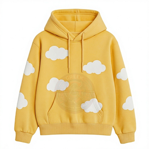 Sudadera con Capucha Relajada para Mujer, de Algodón Premium y Felpa, para Atuendos de Fin de Semana, Combinaciones Otoñales y Uso Diario - Product Image 3