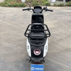 Porte-bagages arrière pour scooter électrique M-Biker VinFast Motio avec dossier passager en acier durable - Product Image 2