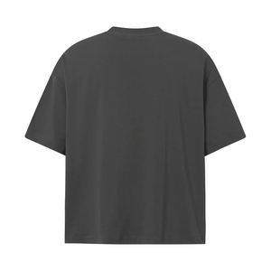 Camiseta Corta Unisex Equinox Crunch Fitness 100% Algodón, Corte Cuadrado, Estampado Oversize con Logotipo Digital Térmico, Estilo Universitario - Product Image 2