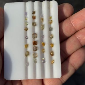 Diamantes Naturales Sueltos, Corte Mixto de Fantasía, Color Marrón Claro, de 0.10 a 0.80 Quilates, Sin Tratar, Diamantes al por Mayor de Buena Calidad - Product Image 4