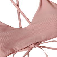 Maillot de bain léger grande taille pour femme avec fermetures éclair, logo personnalisé sur le devant, en Spandex/Polyester, tendance et très vendu