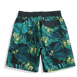 Trajes de Baño para Hombre con Estampado Tropical, Secado Rápido, Shorts de Playa con Estampado Floral de Hojas de Palma, con Bolsillo, OEM ODM Pro - Product Image 2
