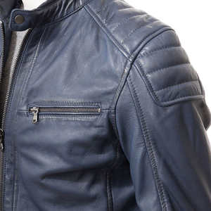 Blousons en cuir épais pour hommes 2026 – Style urbain, durables et très respirants pour l'hiver – Vente en ligne - Product Image 4