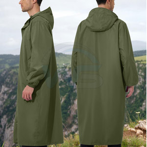 Chaqueta Impermeable Ligera para Exteriores con Capucha, Diseño Cómodo y Resistente al Viento para Viajes, Camping, Trabajo y Uso Diario - Product Image 6