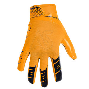 Gants de football en cuir imprimés personnalisés, haute qualité, légers et écologiques, avec sangle de poignet réglable, unisexe, en vente en ligne - Product Image 3