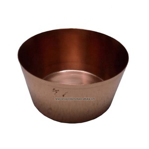 Bol en cuivre créatif pour le chien et le chat, plat - Product Image 1