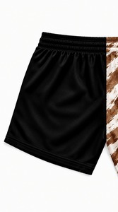 Pantalones Cortos Deportivos Personalizados con Sublimación, Bolsillos, Transpirables, de Secado Rápido, Cierre con Cordón, Cintura Elástica de Poliéster, Diseño Único - Product Image 6