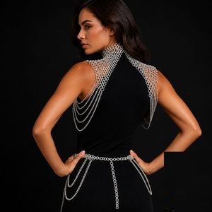 Conjunto de armadura de cadena Dragonmist Enchantress – Disfraz de cosplay Renfaire para mujer - Product Image 3