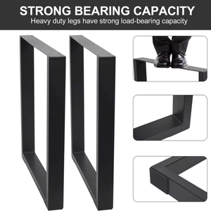 โต๊ะเหล็กอุตสาหกรรมขาโต๊ะทำจากเหล็กหล่อใช้ในสำนักงานเก้าอี้รับประทานอาหารเฟอร์นิเจอร์โต๊ะโลหะ - Product Image 5