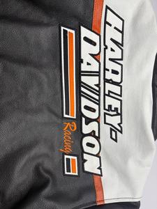เสื้อแจ็คเก็ตมอเตอร์ไซค์ฮาร์เลย์เดวิดสัน รุ่นครุยเซอร์ แบบยูนิเซ็กซ์ แขนยาว หนังแท้ คลาสสิก ทนทาน - Product Image 3