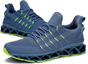 Zapatillas Deportivas con Amortiguación de Goma para Correr, Trotar, Entrenar, Caminar al Aire Libre, Transpirables, con Cordones, para Primavera, Otoño e Invierno - Product Image 4